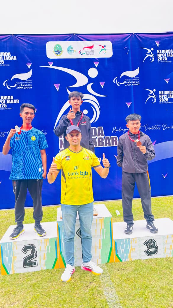 Kejurda 2025, Atlet NPCI Bandung Barat Sabet 6 Emas, 3 Perak dan 4 Perunggu 